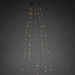 Konstsmide juletræskæde, 240 ravfarvede lys, 2,4 meter