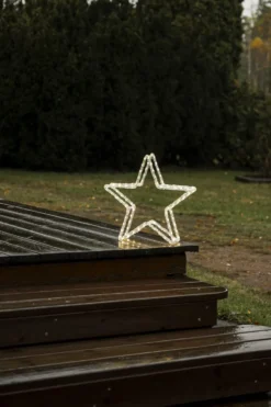 Konstsmide stjerne med lys