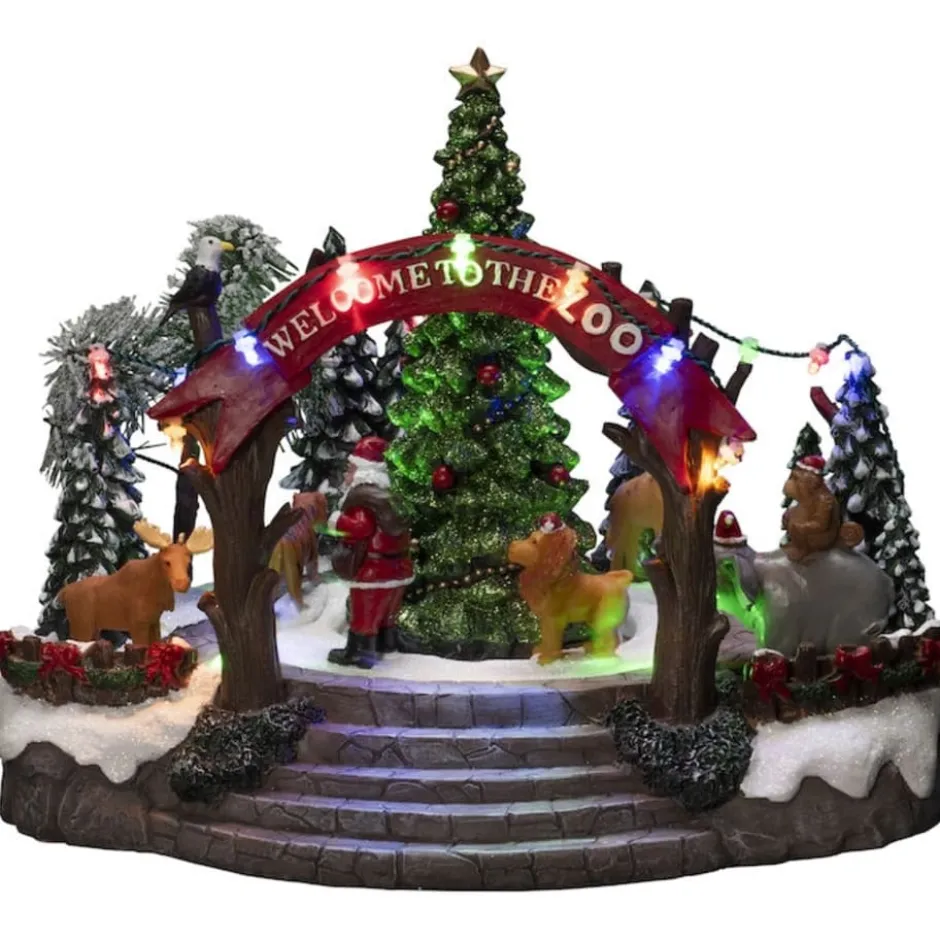 Konstsmide zoologisk have julelandsby