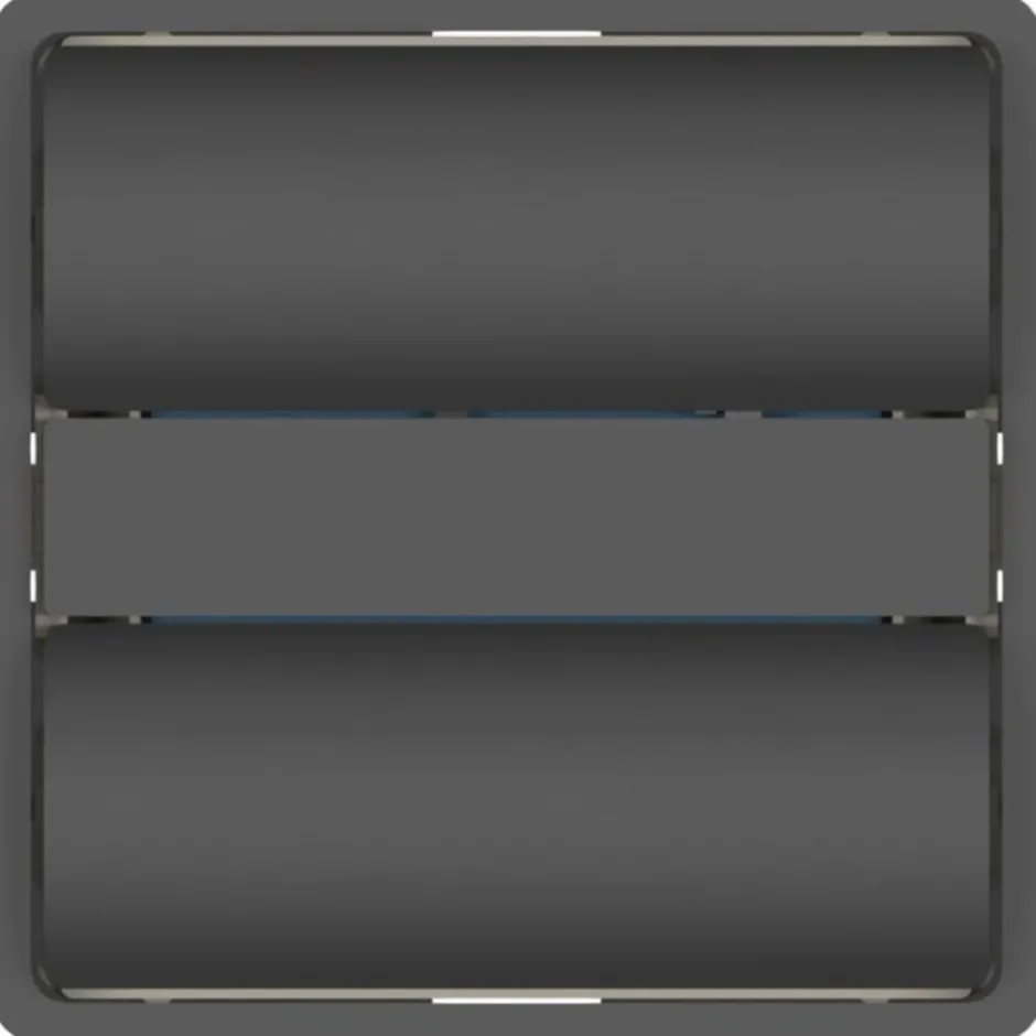 LAB3D Zigbee kontakt/lysdæmper til LK Fuga, blank - koksgrå