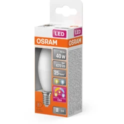Ledvance Active & Relax E14 kertepære, 2700K-4000K, 4,9W
