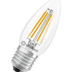 Ledvance Classic E27 kertepære, 2700K, 3,4W