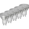 Ledvance Classic GU10 spotpære, 5 stk, 4000K, 3,7W