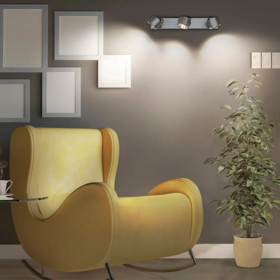 Ledvance Decor Jupitor spotlampe, sølv