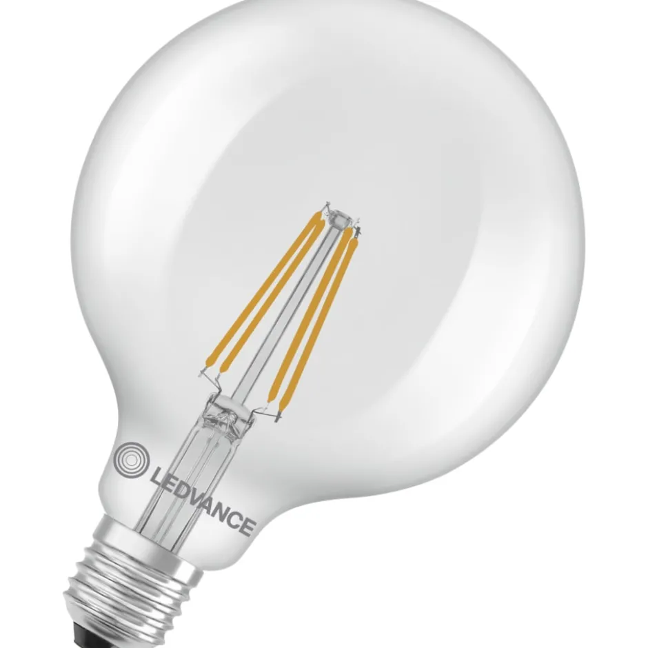 Ledvance E27 globepære, 2700K, 5,9W