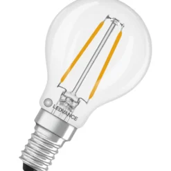 Ledvance E14 kronepære, 2700K, 1,8W