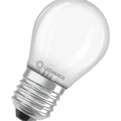 Ledvance E27 kronepære, 2700K, 2,5W