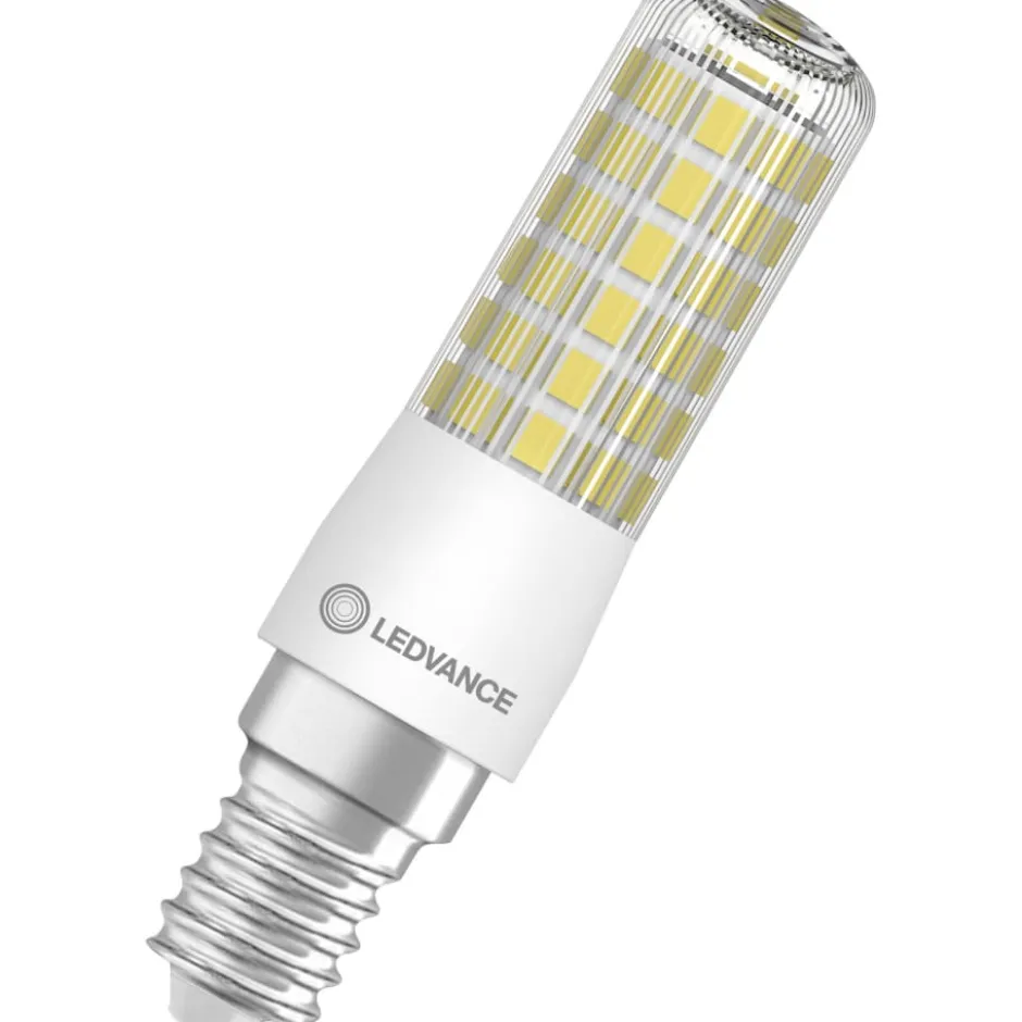 Ledvance E14 rørpære, 2700K, 7W