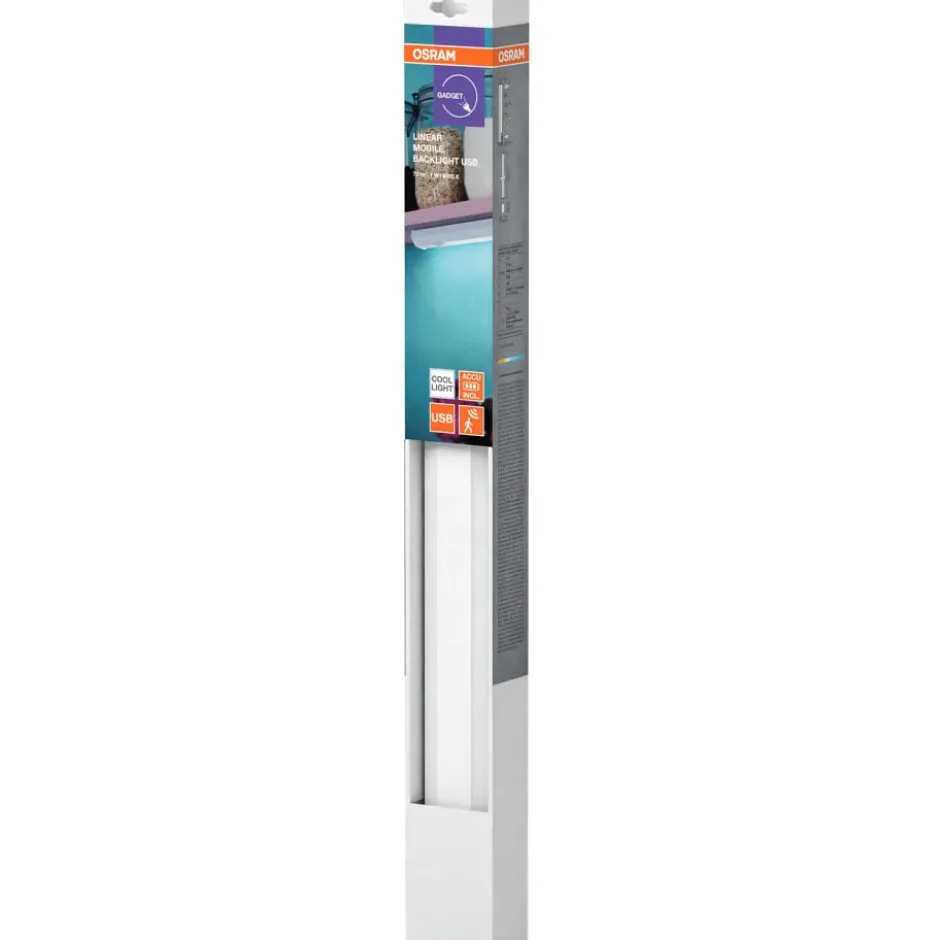 Ledvance Linear Backlight genopladelig underskabsbelysning, sensor, 40 cm