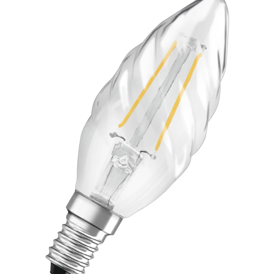 Ledvance Parathom E14 kertepære, 2700K, 2,5W