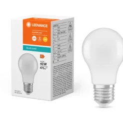 Ledvance Value E27 standardpære, 2700K, 4,9W