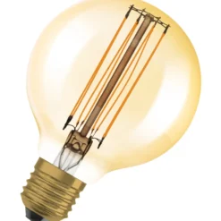 Ledvance Vintage 1906 E27 globepære, 2200K, 5,8W, Ø8 cm