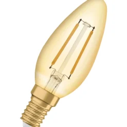 Ledvance Vintage 1906 E14 kertepære, 2400K, 1,5W