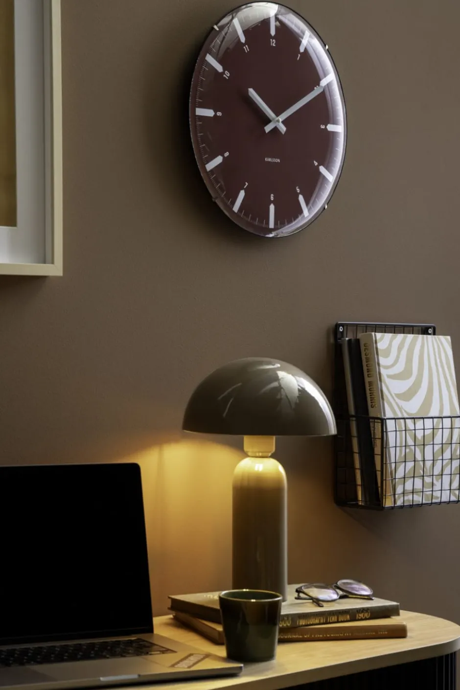 Leitmotiv Atrayente bordlampe, brun