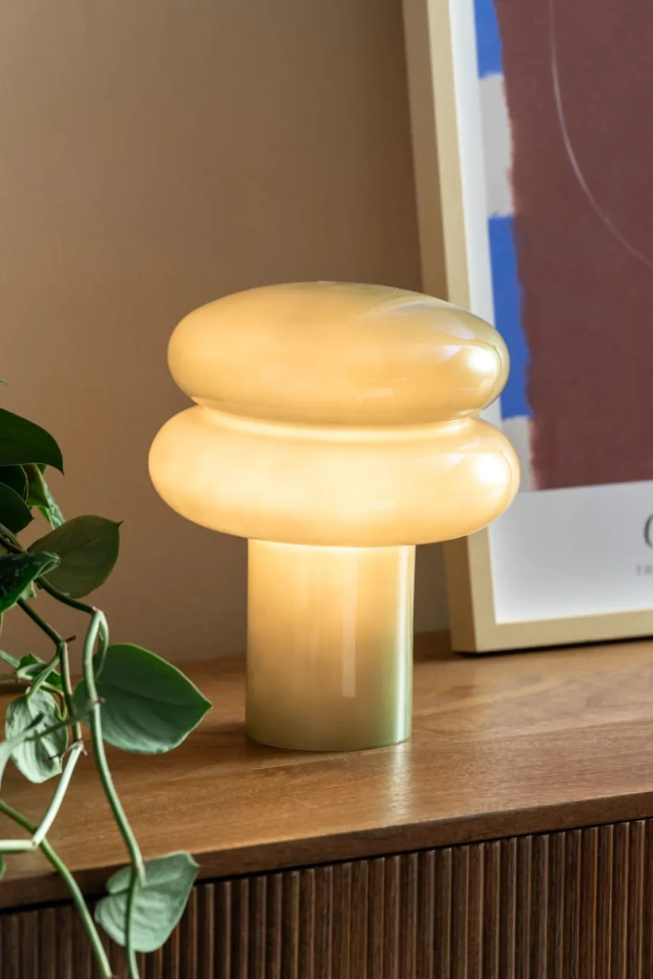Leitmotiv Incesante Double bordlampe, grøn