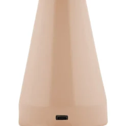 Leitmotiv Rachel genopladelig bordlampe, sandfarvet