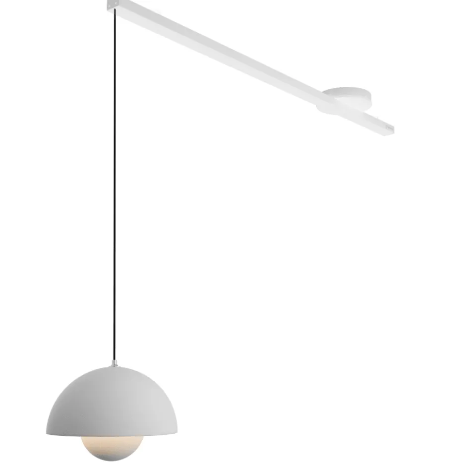Lightswing Single ophængssystem, 90 cm, hvid