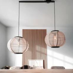 Lightswing Twin ophængssystem, 90 cm, sort