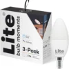 Lite bulb moments E14 kertepære, 2700K-6500K, 5W, 3-pak