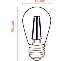4lite Festoon erstatnings lyskilder, 4-pak