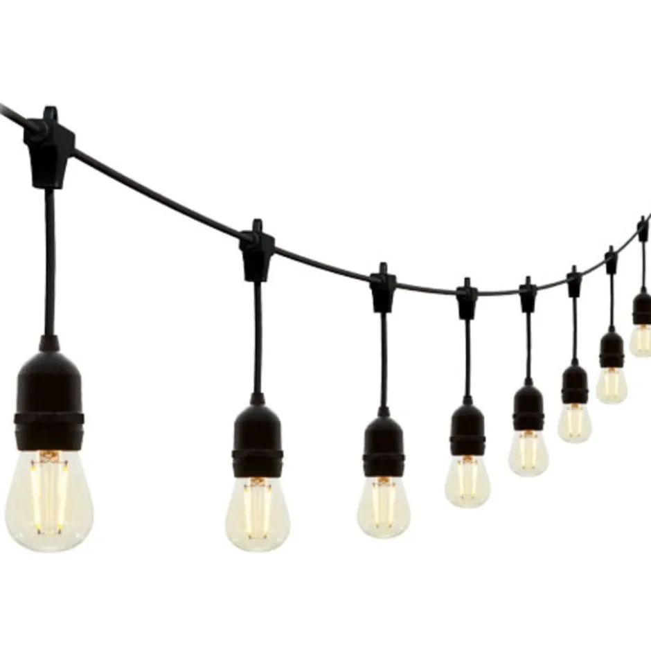 4lite Festoon udendørs lyskæde, 11,5 meter