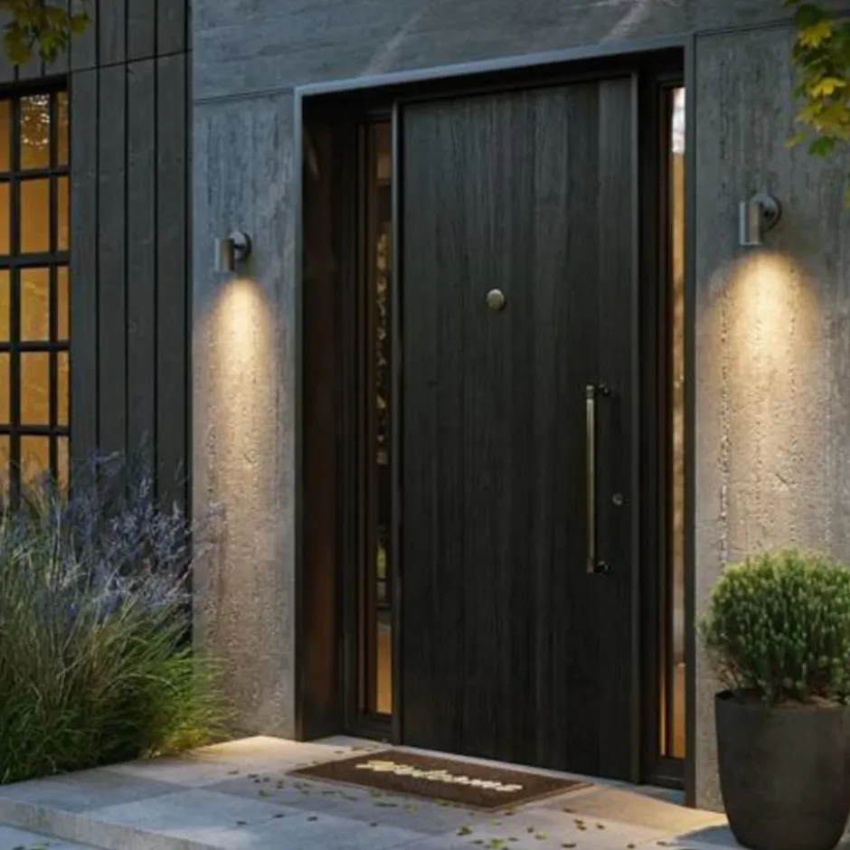 4lite Marinus Sleek udendørs væglampe, antracit