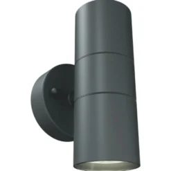 4lite Marinus Sleek udendørs væglampe, antracit