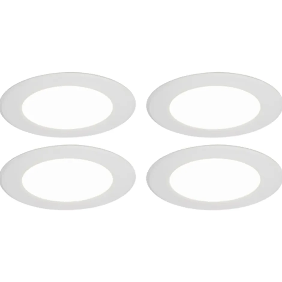 4lite Slim indbygningsspot, 20W, 4000K