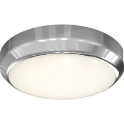 4lite Smart Circular væg- & loftlampe, krom