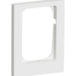 LK Fuga Baseline 68 ramme, 1,5 modul, asymmetrisk, hvid