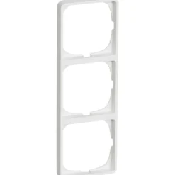 LK Fuga Baseline 50 ramme, 3 modul, hvid