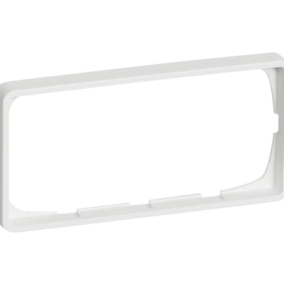 LK Fuga Baseline 50 ramme, 1x2 modul, vandret, hvid