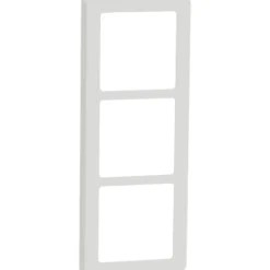 LK Fuga Base 63 ramme, 3 modul, hvid