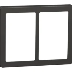 LK Fuga Base 63 ramme, 2x1,5 modul, koksgrå