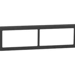 LK Fuga Base 63 ramme, 2x2 modul, koksgrå