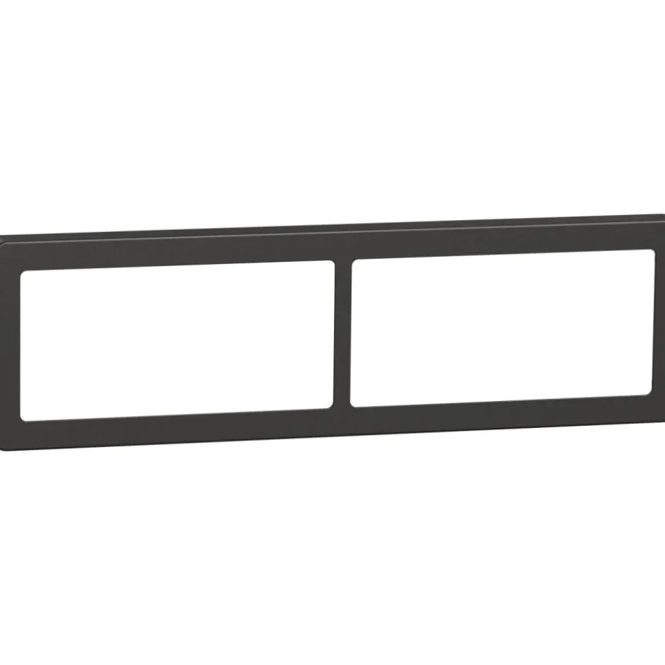 LK Fuga Base 63 ramme, 2x2 modul, koksgrå