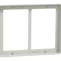 LK Fuga Base 63 ramme, 2x1,5 modul, lysegrå