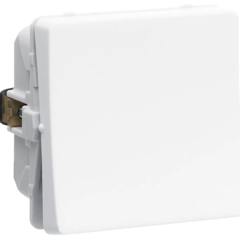 LK Fuga 1 polet afbryder, 1 modul, hvid
