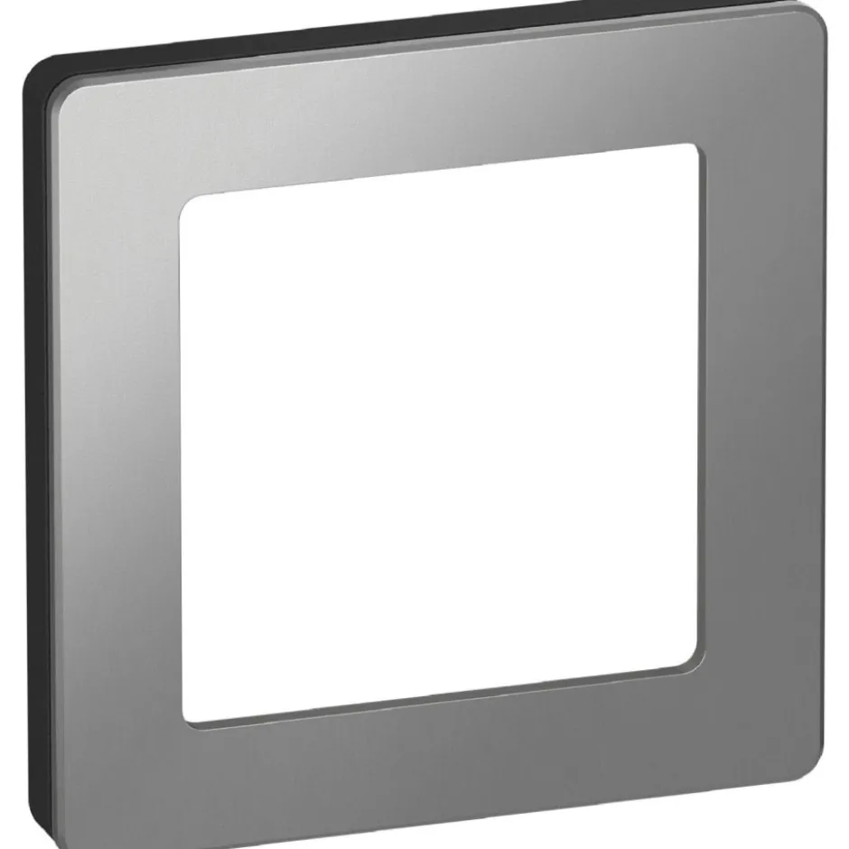 LK Fuga Pure 66 designramme, 1 modul, stål
