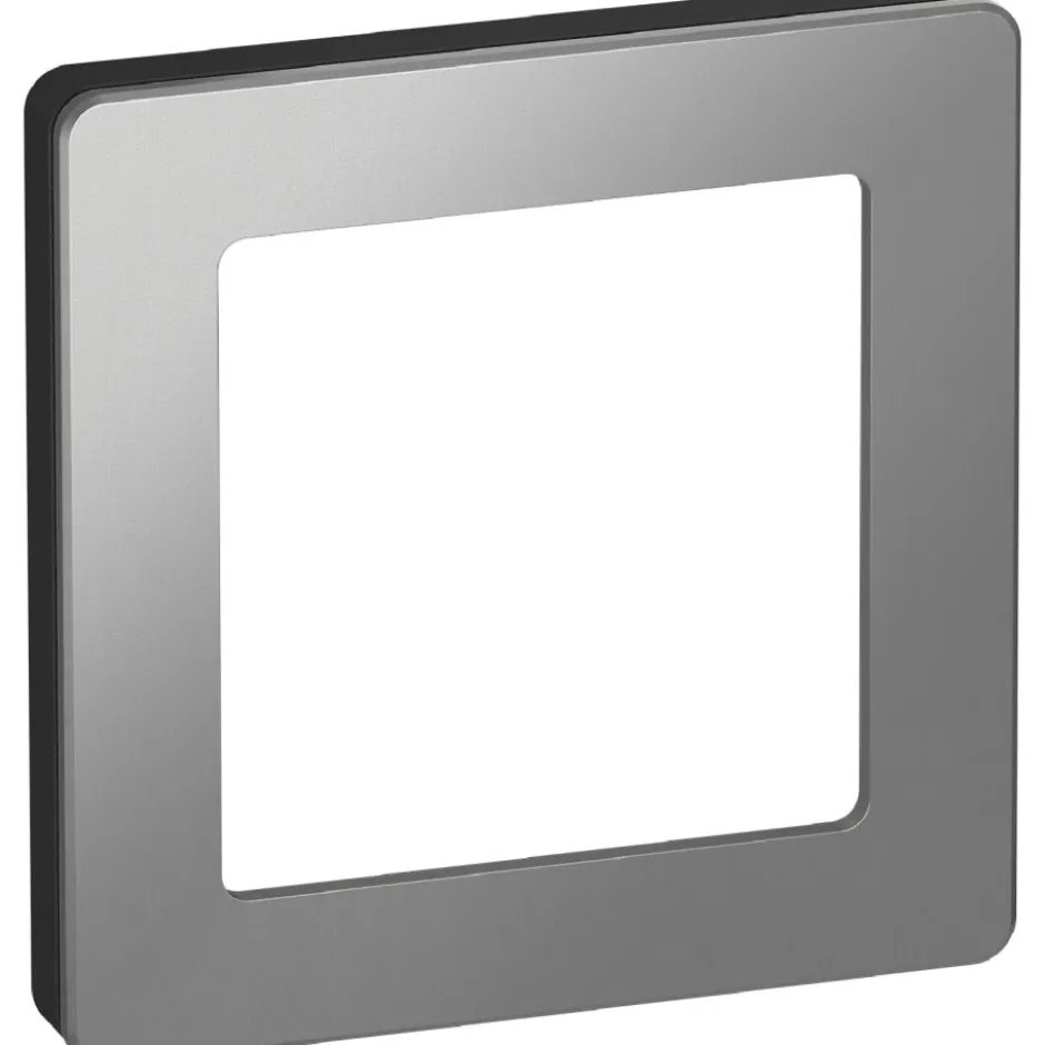 LK Fuga Pure 66 designramme, 1 modul, stål