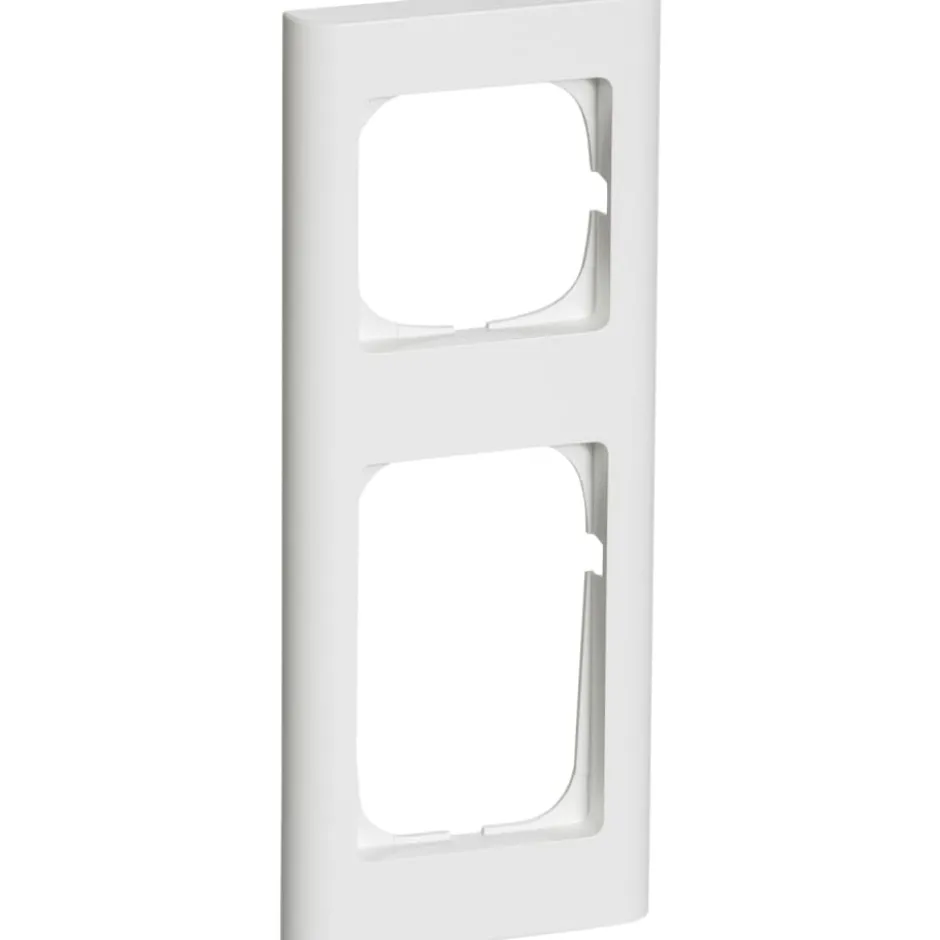 LK Fuga Softline 68 ramme, 2,5 modul, hvid