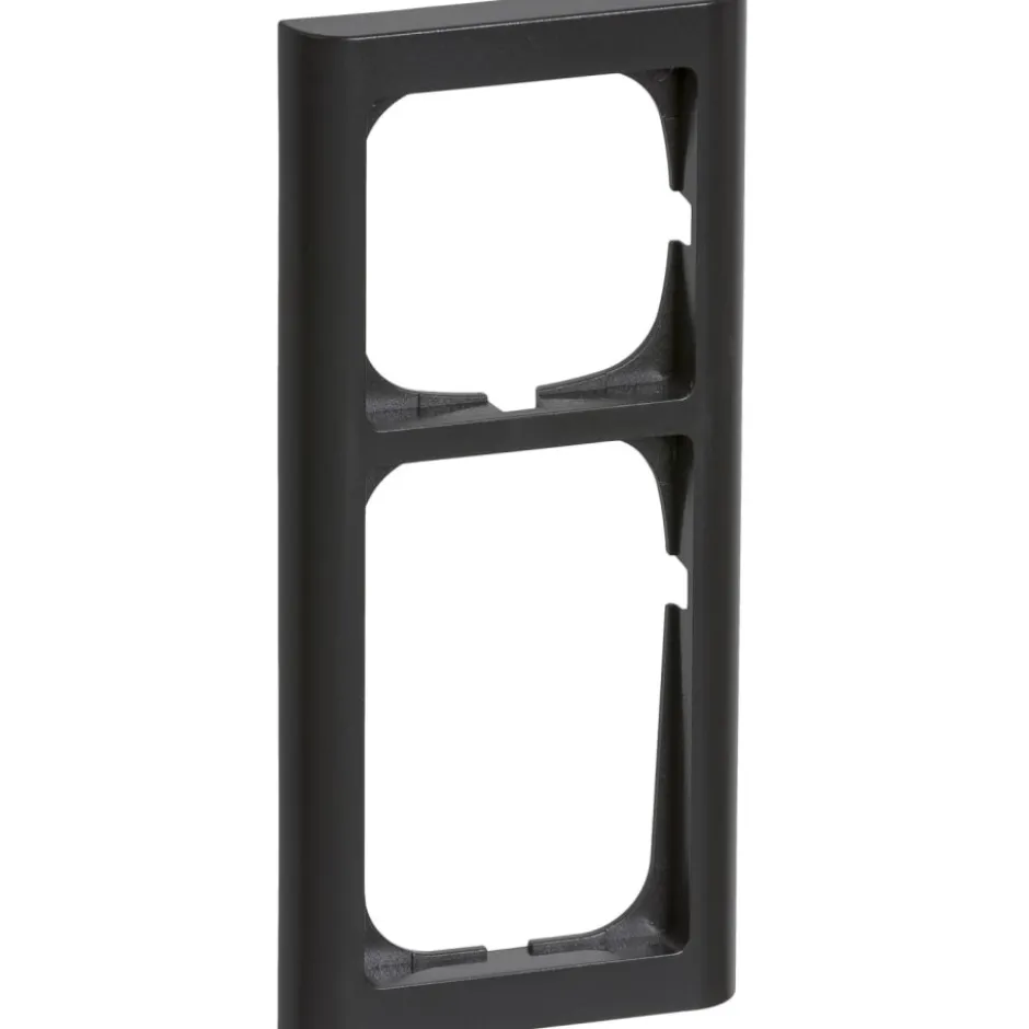 LK Fuga Softline 63 ramme, 2,5 modul, koksgrå