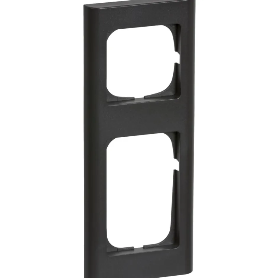 LK Fuga Softline 68 ramme, 2,5 modul, koksgrå