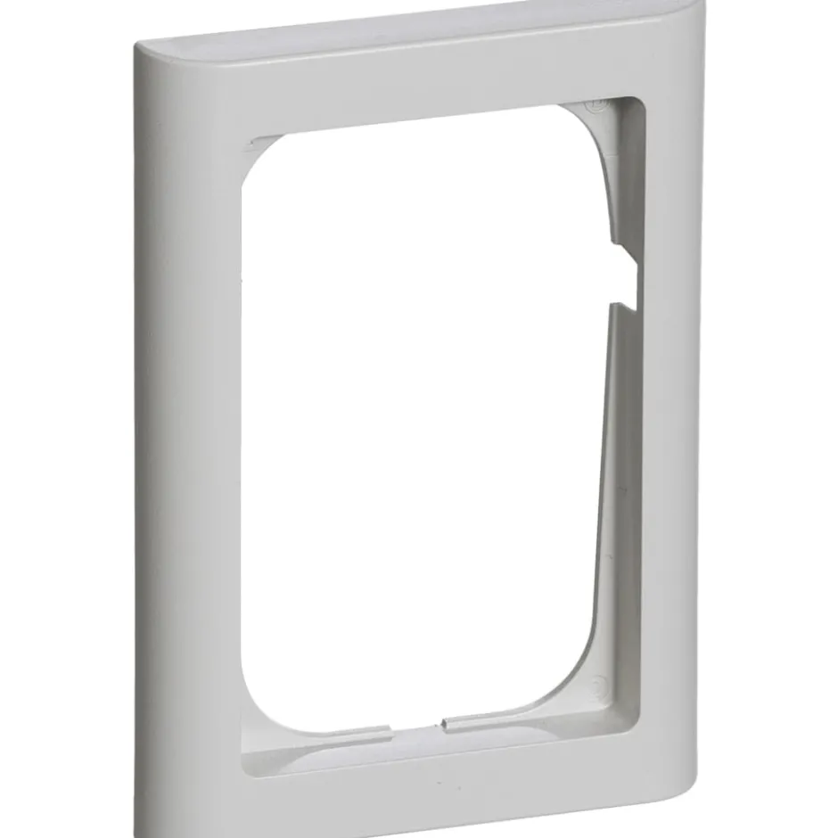 LK Fuga Softline 63 ramme, 1,5 modul, lysegrå