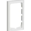 LK Fuga Softline 63 ramme, 2 modul, lodret, hvid
