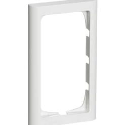 LK Fuga Softline 63 ramme, 2 modul, lodret, hvid
