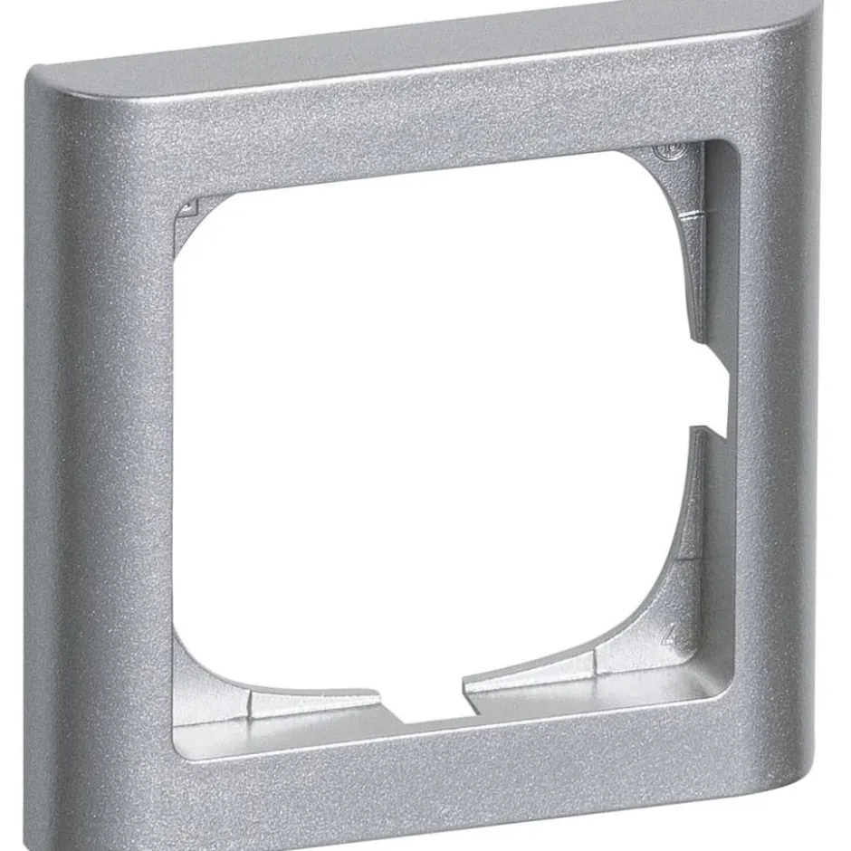 LK Fuga Softline 63 ramme, 1 modul, metallic