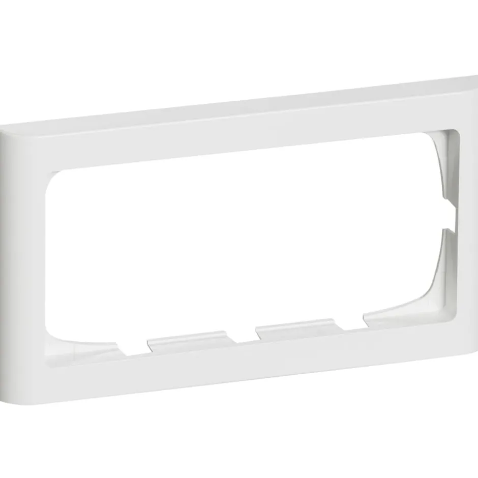 LK Fuga Softline 63 ramme, 2 modul, vandret, hvid