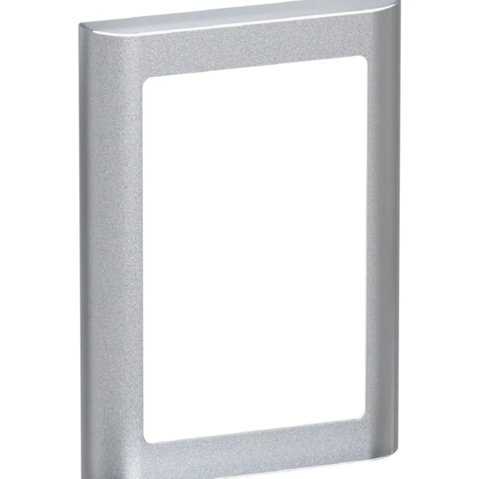 LK Fuga Soft 63 ramme, 1,5 modul, metallic