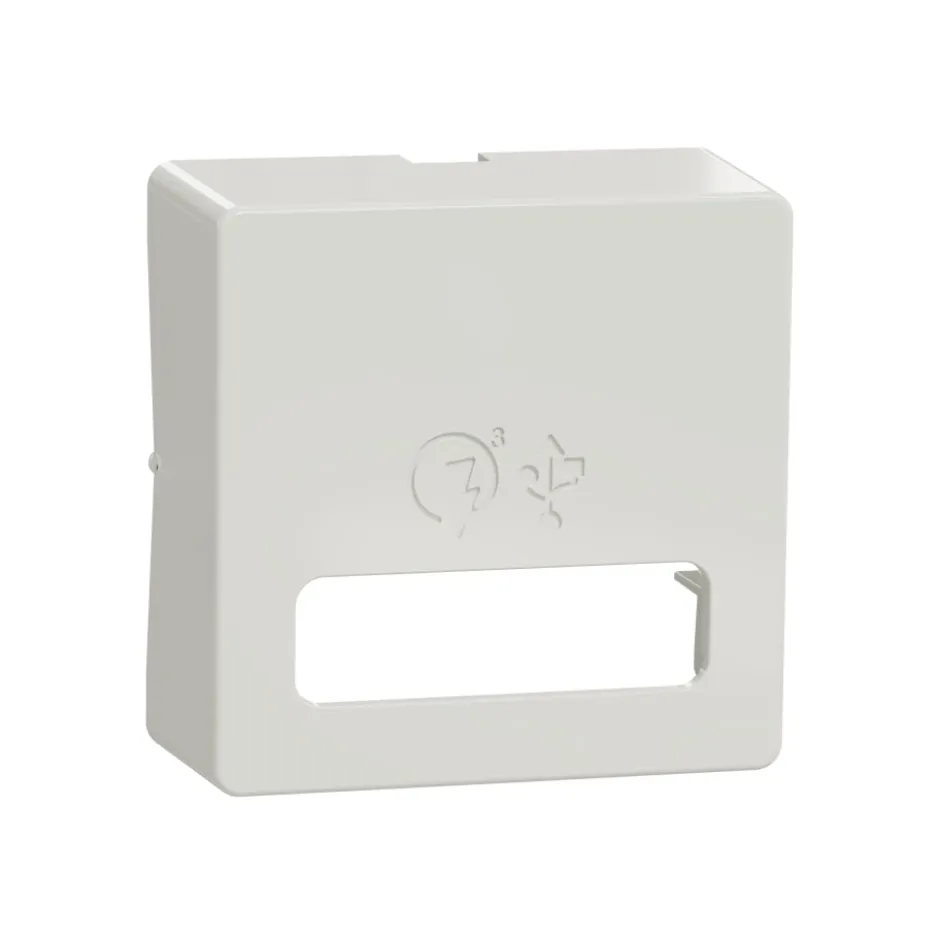 LK Fuga tangent for hurtig USB-lader A+C, lysegrå